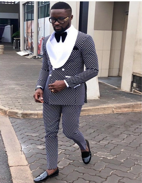 Men Wedding Suits 2018 Elegant Brand Real Groomsmen Slim Fit Groom Tuxedos Mens Tuxedo Blazer Wedding Party Prom Suits For Men