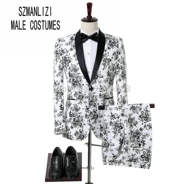 Men Wedding Suits 2018 Elegant Brand Real Groomsmen Slim Fit Groom Tuxedos Mens Tuxedo Blazer Wedding Party Prom Suits For Men