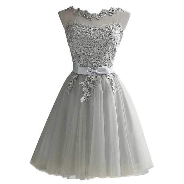 Women Lace Dress Embroidered Mesh Tulle Slim Elegant Lady Princess Bridesmaid Wedding A-Line Party Dresses female Plus Size 3XL