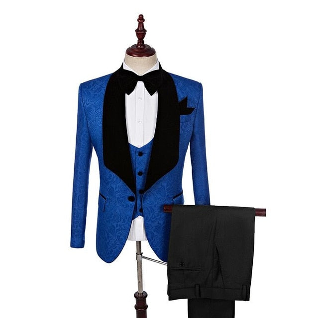 Elegant Designs 2018 Casual Business Beige Mens Suits 3 Pieces Formal Dress Men Suit Set Men Wedding Suit For Men Groom Tuxedos