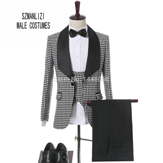 Elegant Designs 2018 Casual Business Beige Mens Suits 3 Pieces Formal Dress Men Suit Set Men Wedding Suit For Men Groom Tuxedos