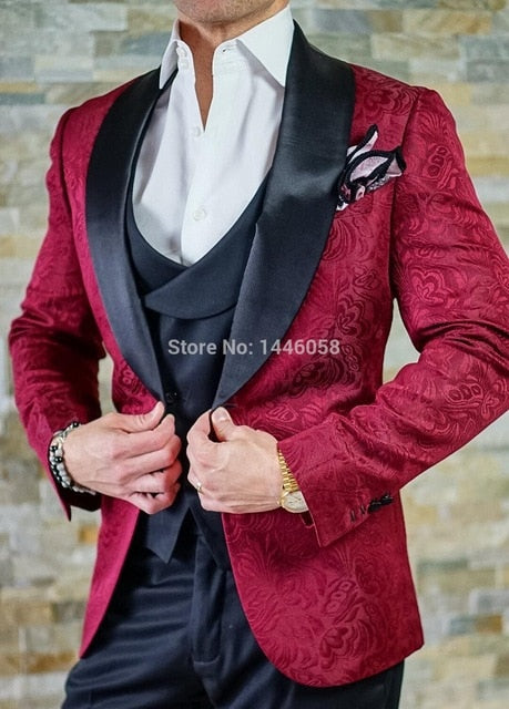 Elegant Designs 2018 Casual Business Beige Mens Suits 3 Pieces Formal Dress Men Suit Set Men Wedding Suit For Men Groom Tuxedos