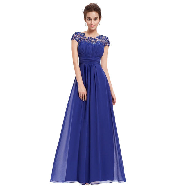 ALABIFU Chiffon Summer Dress Women 2019 Elegant Slim Lace Long Party Dress Wedding Bridesmaids Maxi Dresses vestidos ukraine