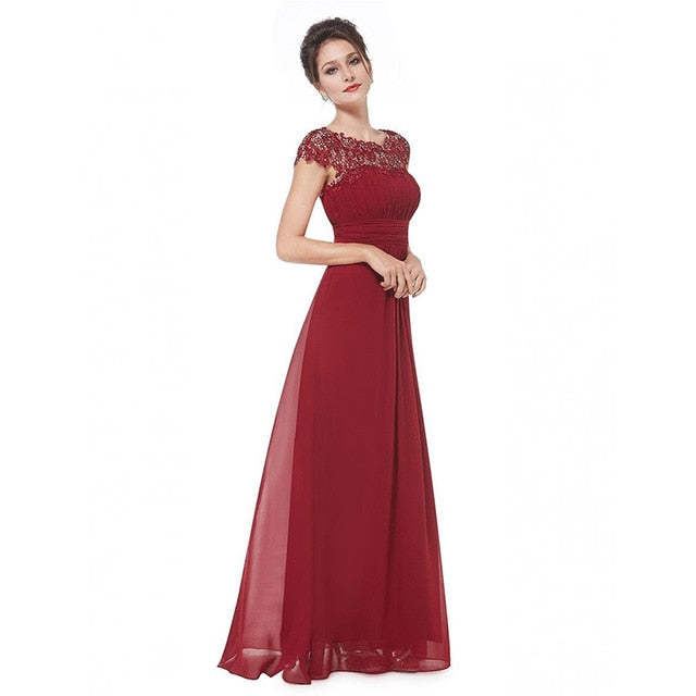 ALABIFU Chiffon Summer Dress Women 2019 Elegant Slim Lace Long Party Dress Wedding Bridesmaids Maxi Dresses vestidos ukraine