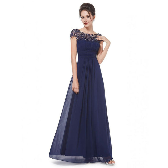ALABIFU Chiffon Summer Dress Women 2019 Elegant Slim Lace Long Party Dress Wedding Bridesmaids Maxi Dresses vestidos ukraine